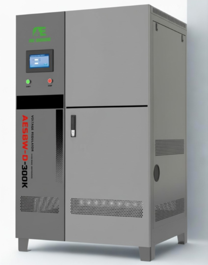 A&E Dunamis 300KVA 3-Phase SBW Servo Voltage Stabilizer